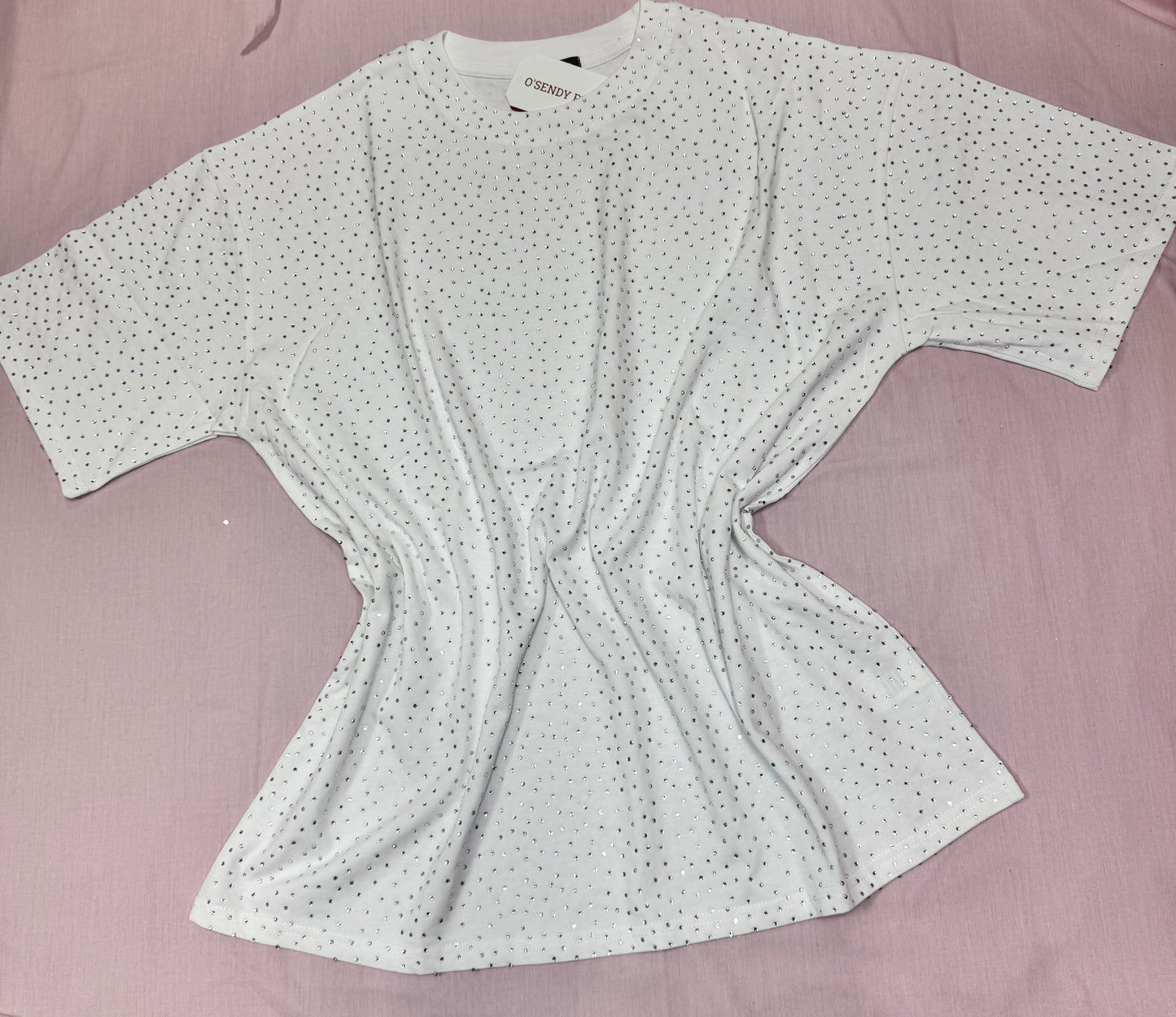Oversized Rhinestones embellished